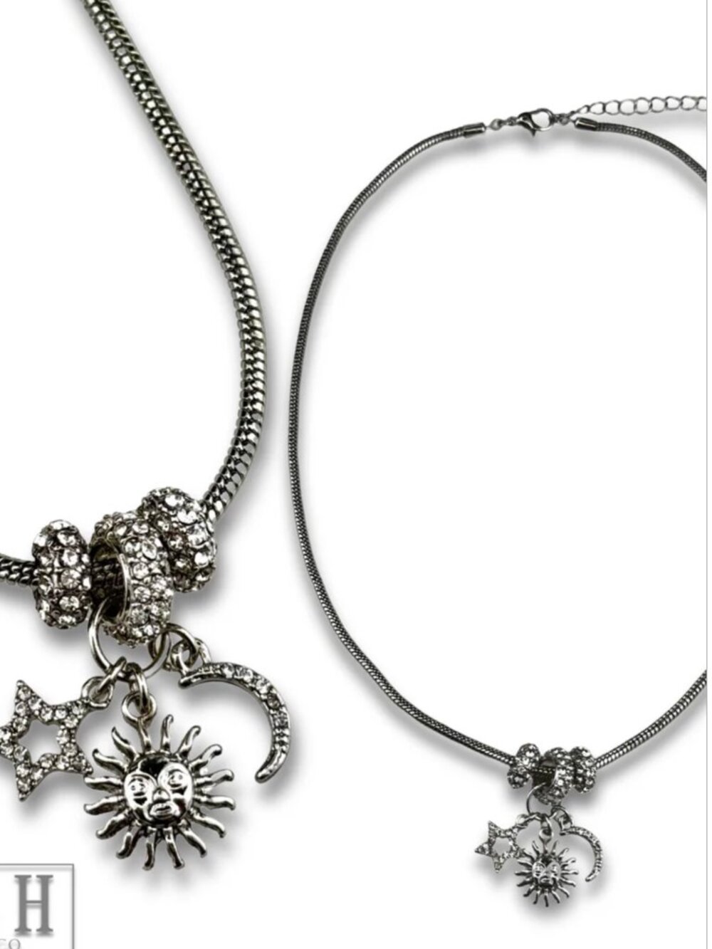 Sunburst Charm Necklace